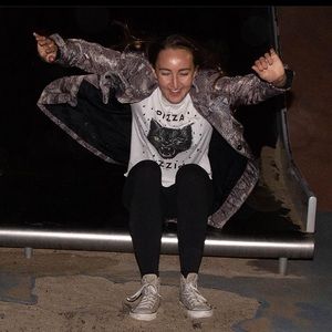 INC Snake print jacket